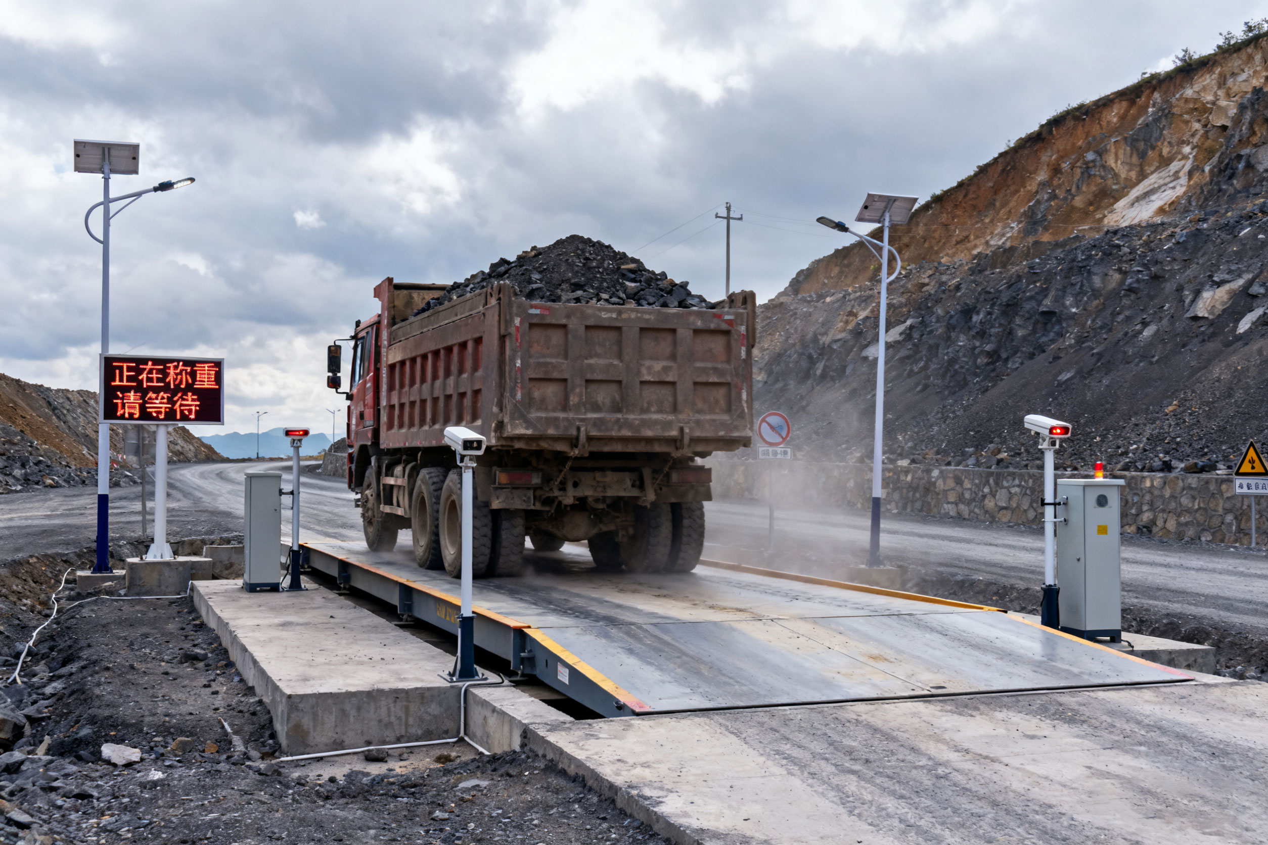 矿山无人称重系统